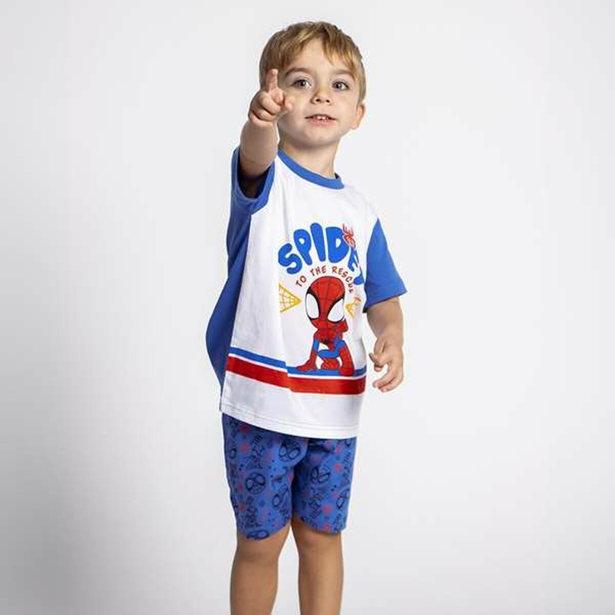 Pyjamas Barn Spidey Blå - 5