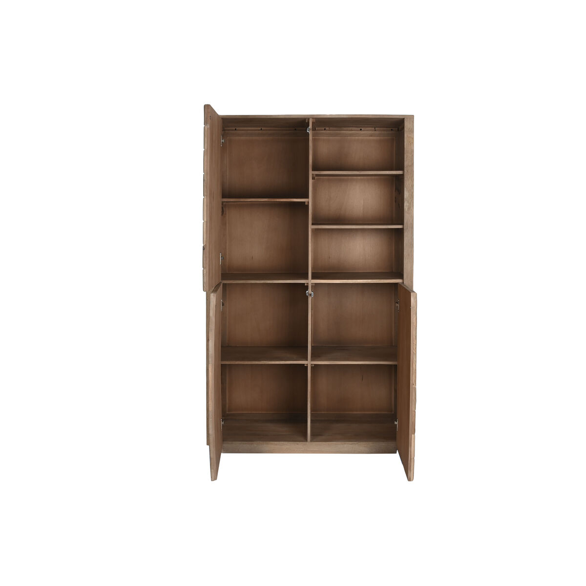 Bokhylla Home ESPRIT Naturell Mangoträ 110 X 45 X 180 cm - 3