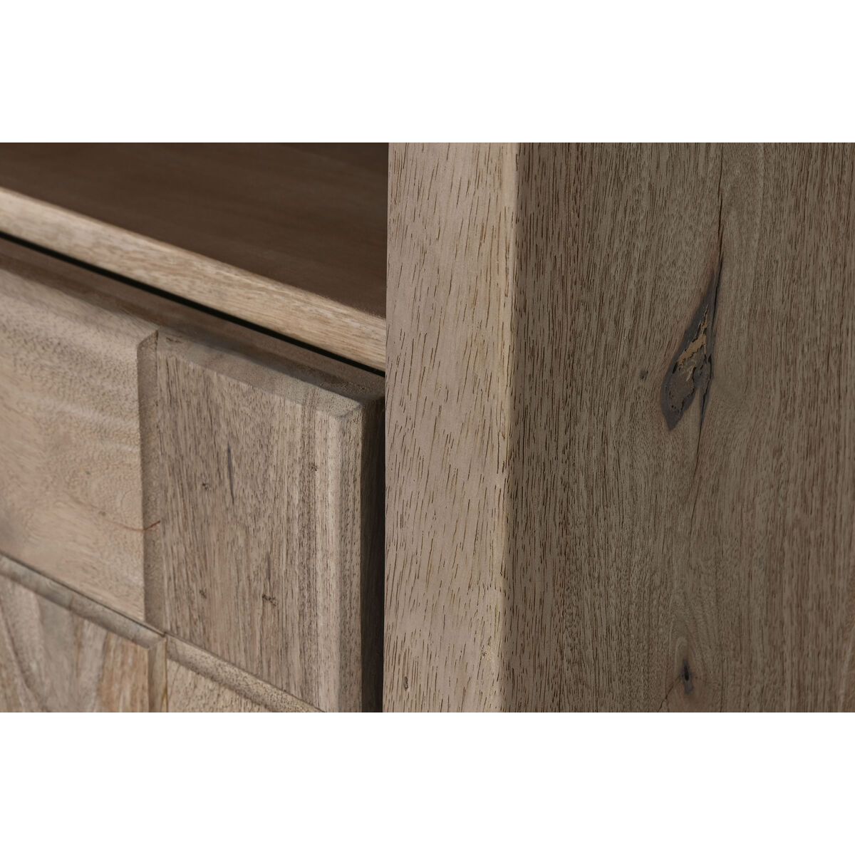 Bokhylla Home ESPRIT Naturell Mangoträ 110 X 45 X 180 cm - 6