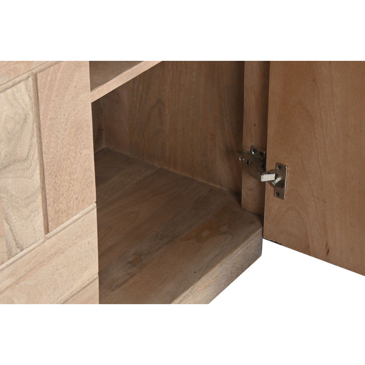 Bokhylla Home ESPRIT Naturell Mangoträ 110 X 45 X 180 cm - 4