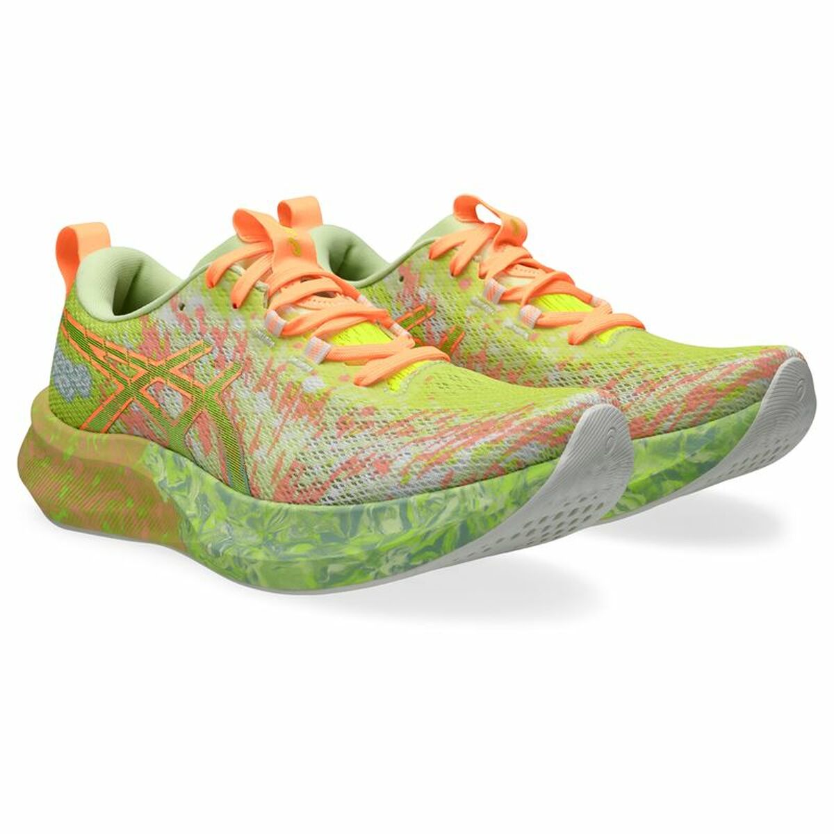 Gymnastiksko, Dam Asics Noosa Tri 16 Gul Limegrön - 5