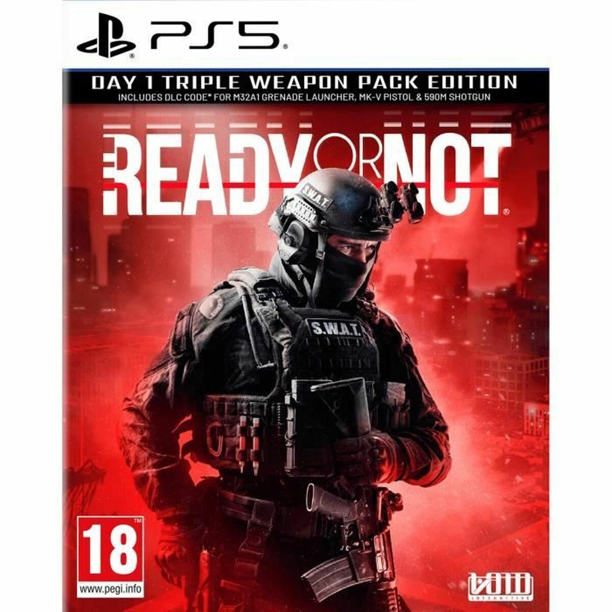 PlayStation 5 Videospel Just For Games Ready or Not : Day One