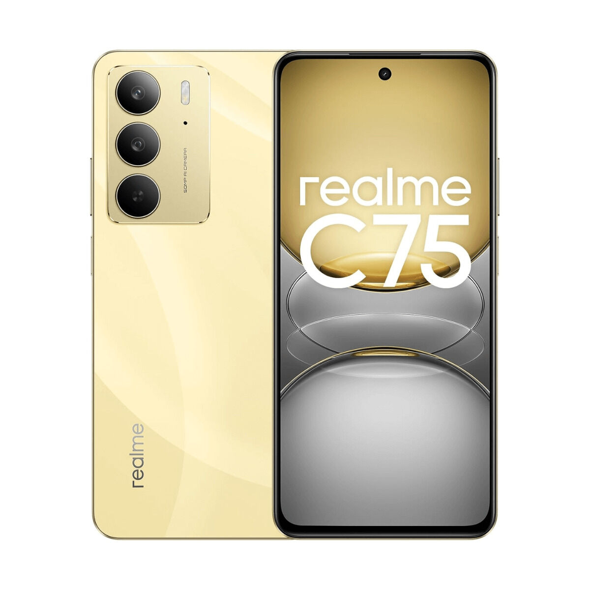 Smartphone Realme C75 6,72" Octa Core 8 GB RAM 256 GB Guld