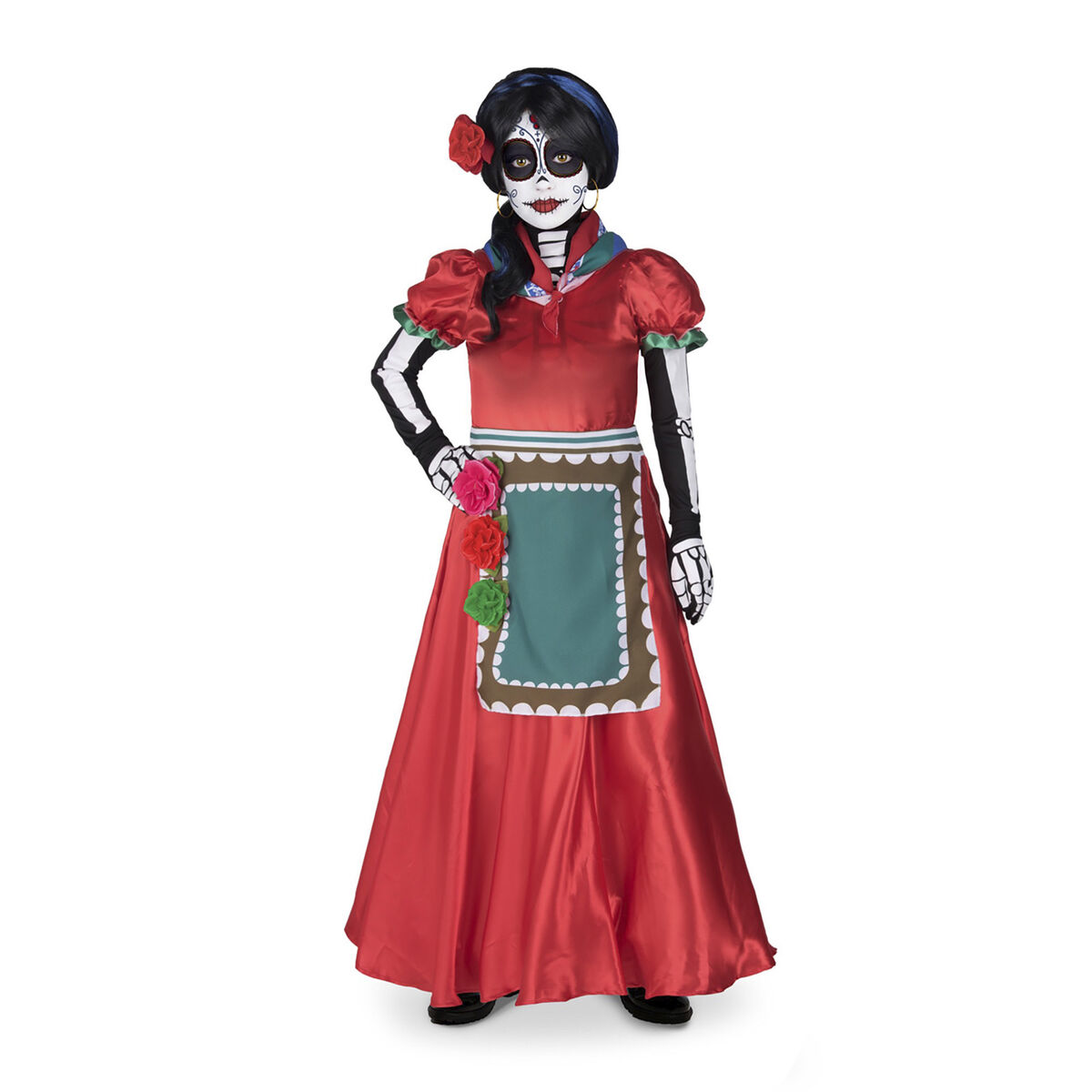 Maskeraddräkt för barn My Other Me Rosabella Catrina (11 Delar) - 3