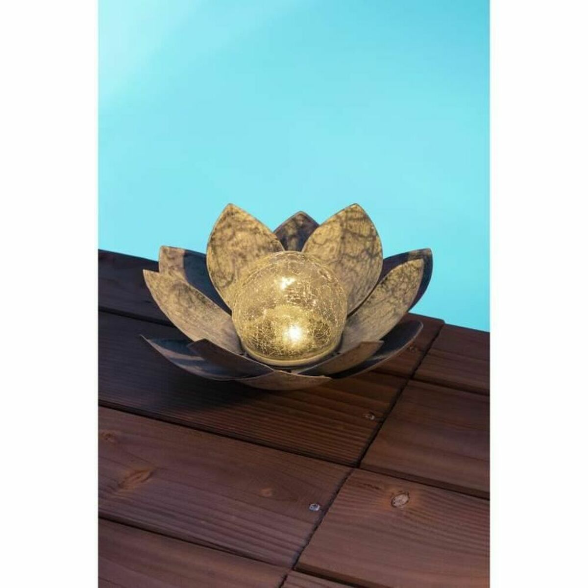 Bordslampa Galix Waterlily Grå - 2