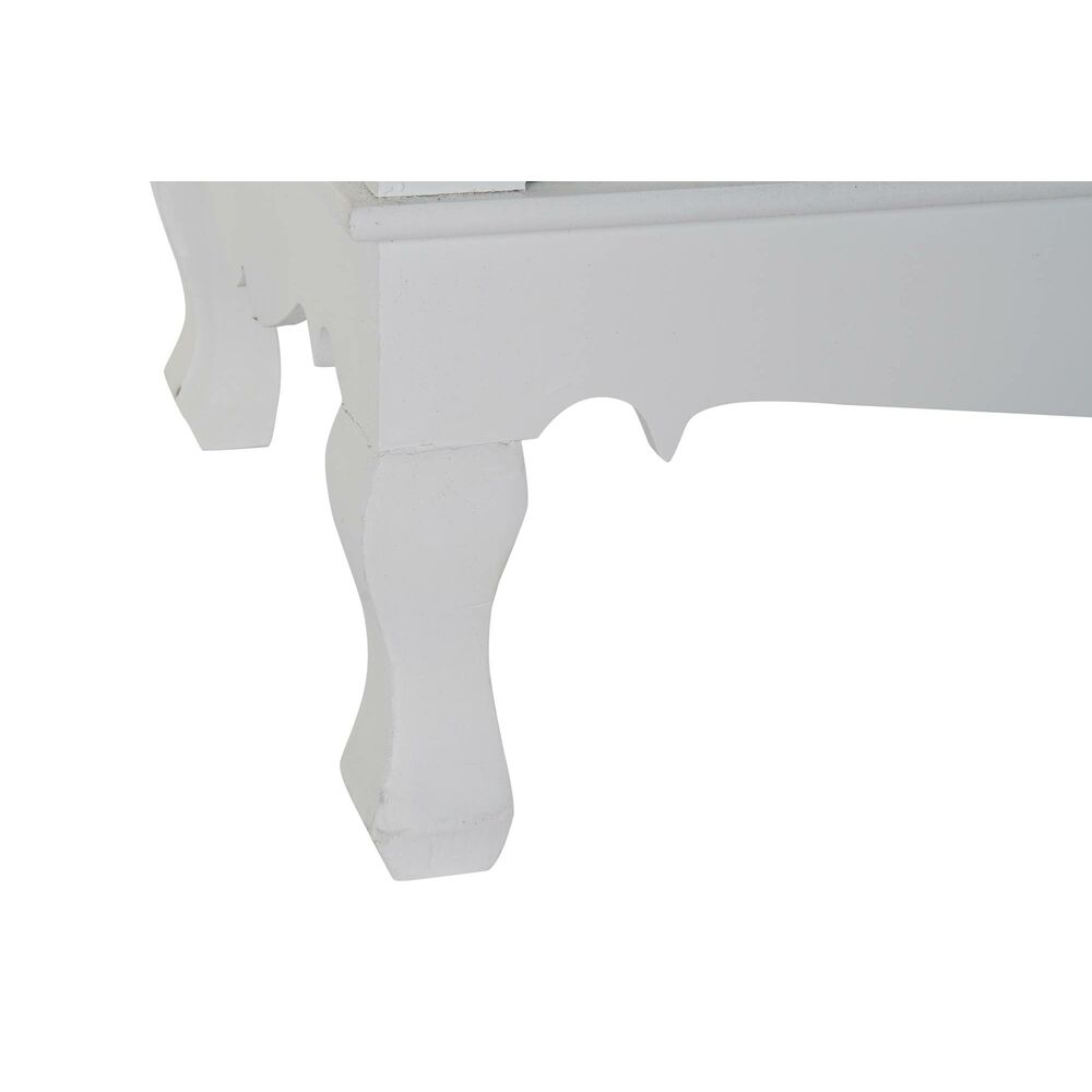Soffbord DKD Home Decor Vit Trä Trä MDF 100 x 42 x 61 cm - 5