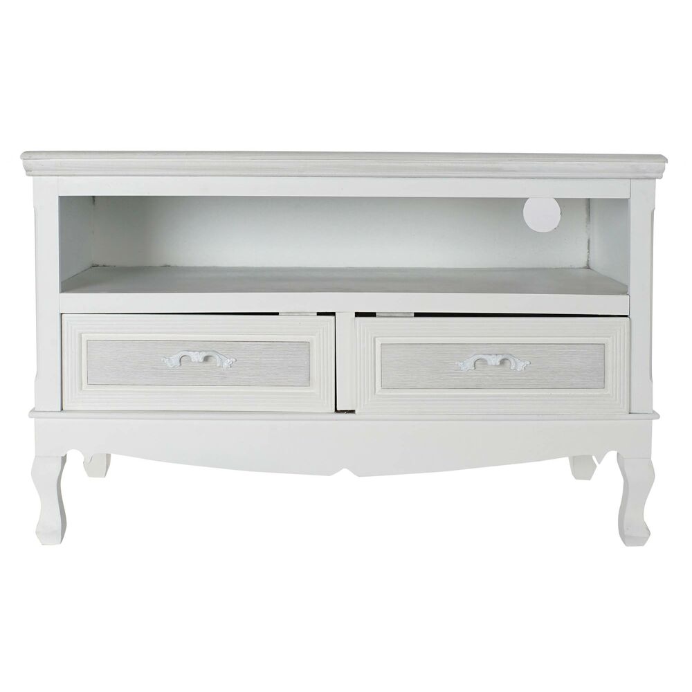Soffbord DKD Home Decor Vit Trä Trä MDF 100 x 42 x 61 cm - 3