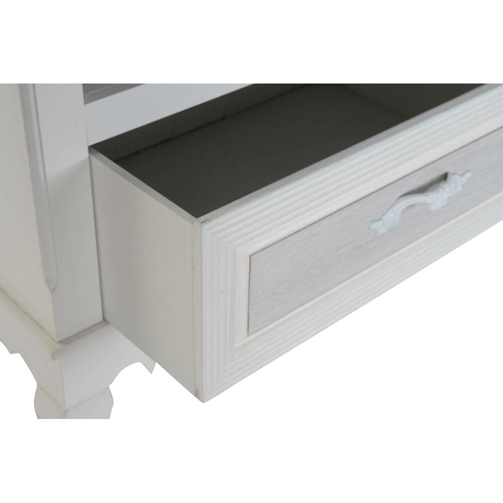 Soffbord DKD Home Decor Vit Trä Trä MDF 100 x 42 x 61 cm - 6