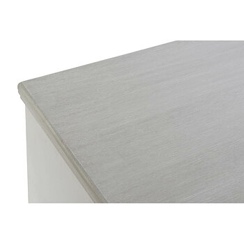 Soffbord DKD Home Decor Vit Trä Trä MDF 100 x 42 x 61 cm