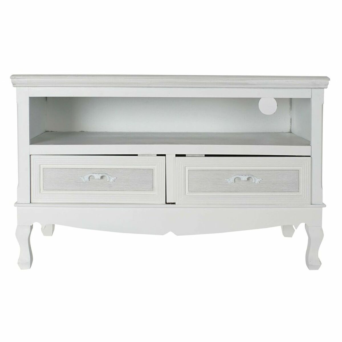 Soffbord DKD Home Decor Vit Trä Trä MDF 100 x 42 x 61 cm - 13