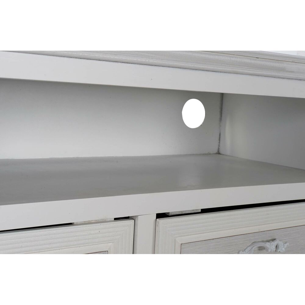 Soffbord DKD Home Decor Vit Trä Trä MDF 100 x 42 x 61 cm - 7