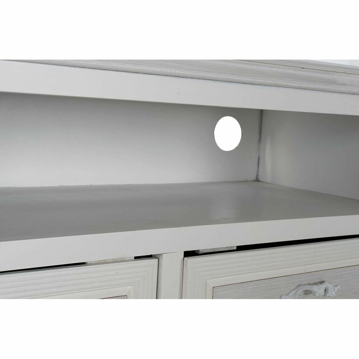 Soffbord DKD Home Decor Vit Trä Trä MDF 100 x 42 x 61 cm - 19
