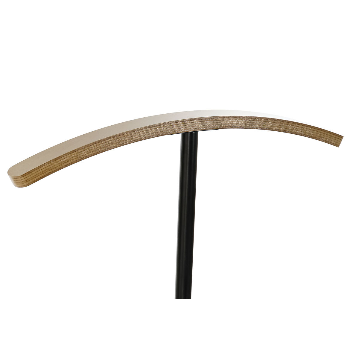 Klädhängare DKD Home Decor Svart Naturell Trä Metall 46 x 28 x 105 cm - 6