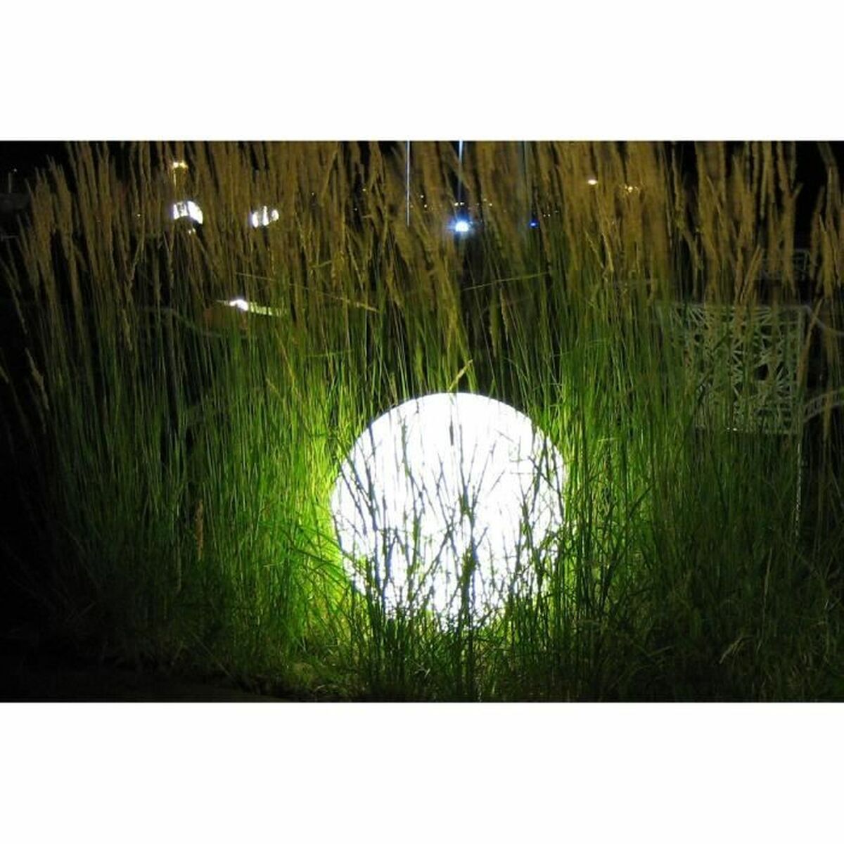 Ljusboll utomhus Lumisky Bobby Vit 11 W E27 220 V Kallvit - 4