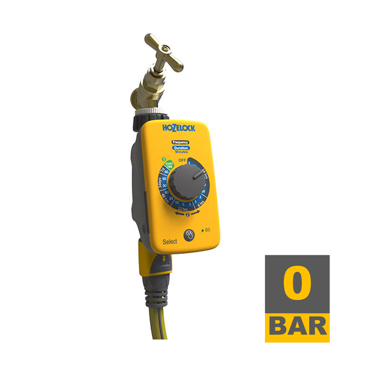 Bevattningsprogrammerare Hozelock Select Controller 2220/1240 Kran Analog - 2