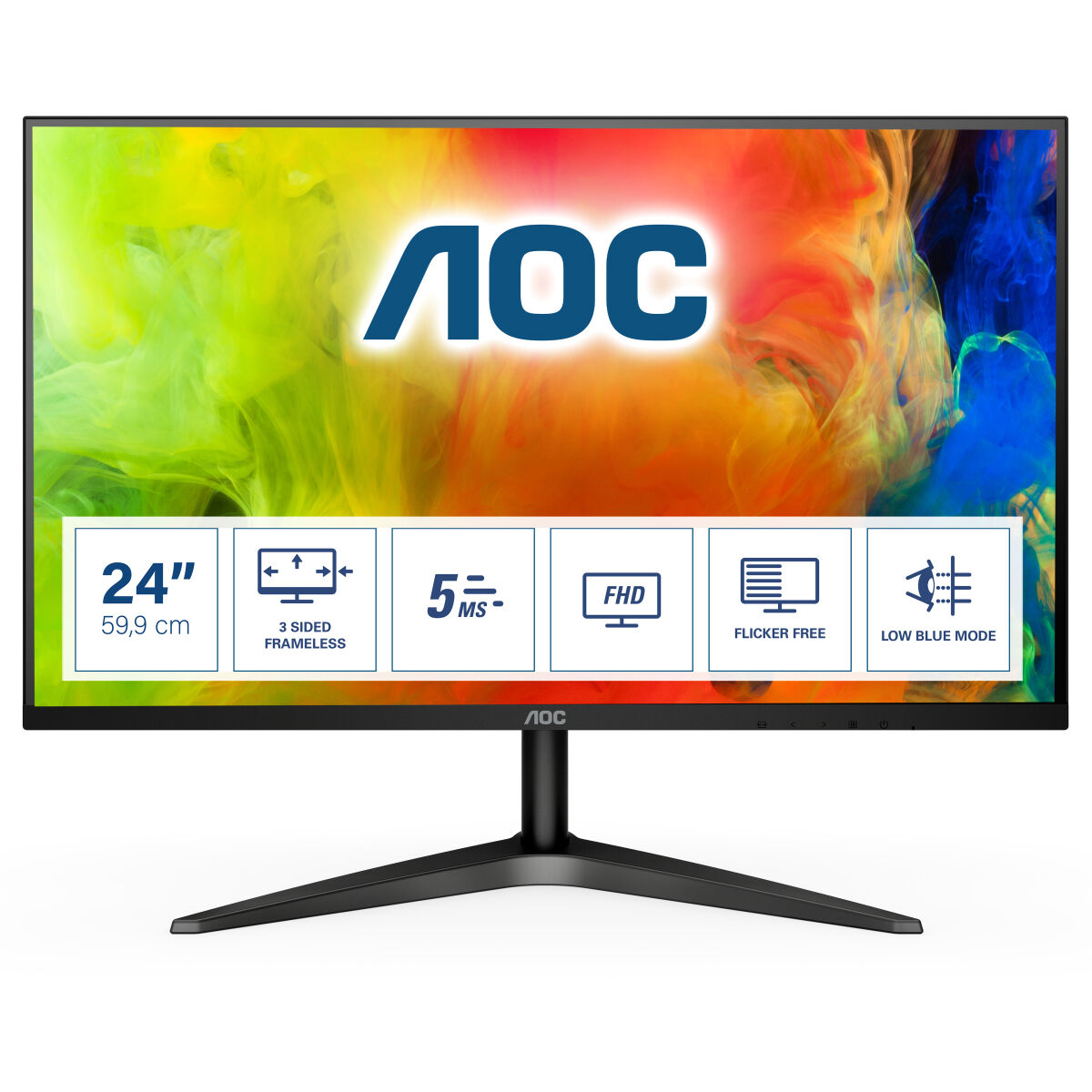 Monitor AOC 24B1H 23,6" FHD LED - 5