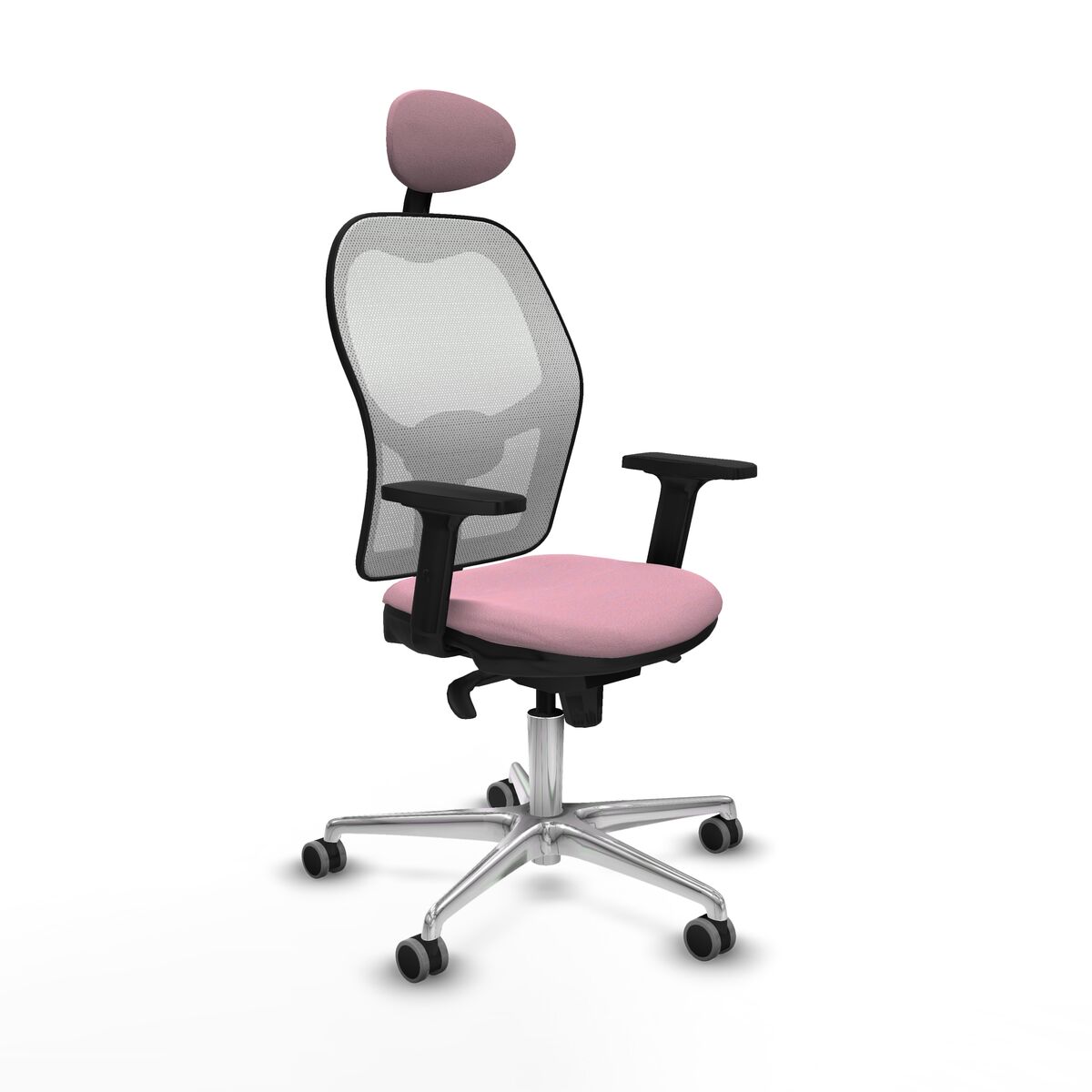 Kontorsstol med nackstöd Piqueras y Crespo 2D086G1 Rosa