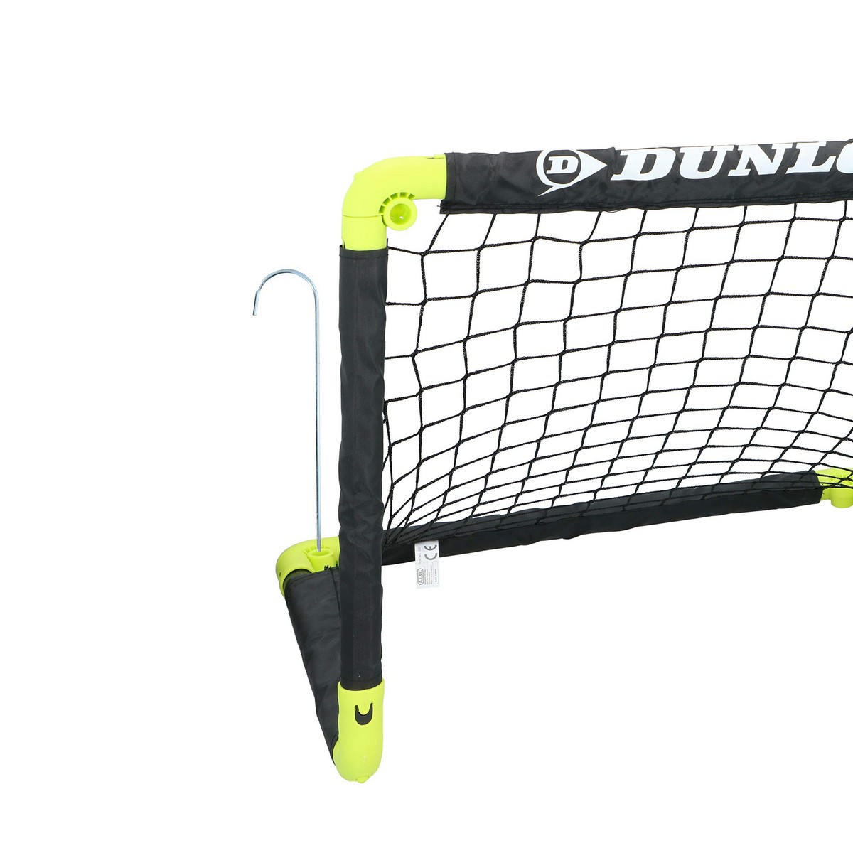Hopvikbart fotbollsmål Dunlop Mini Svart - 8