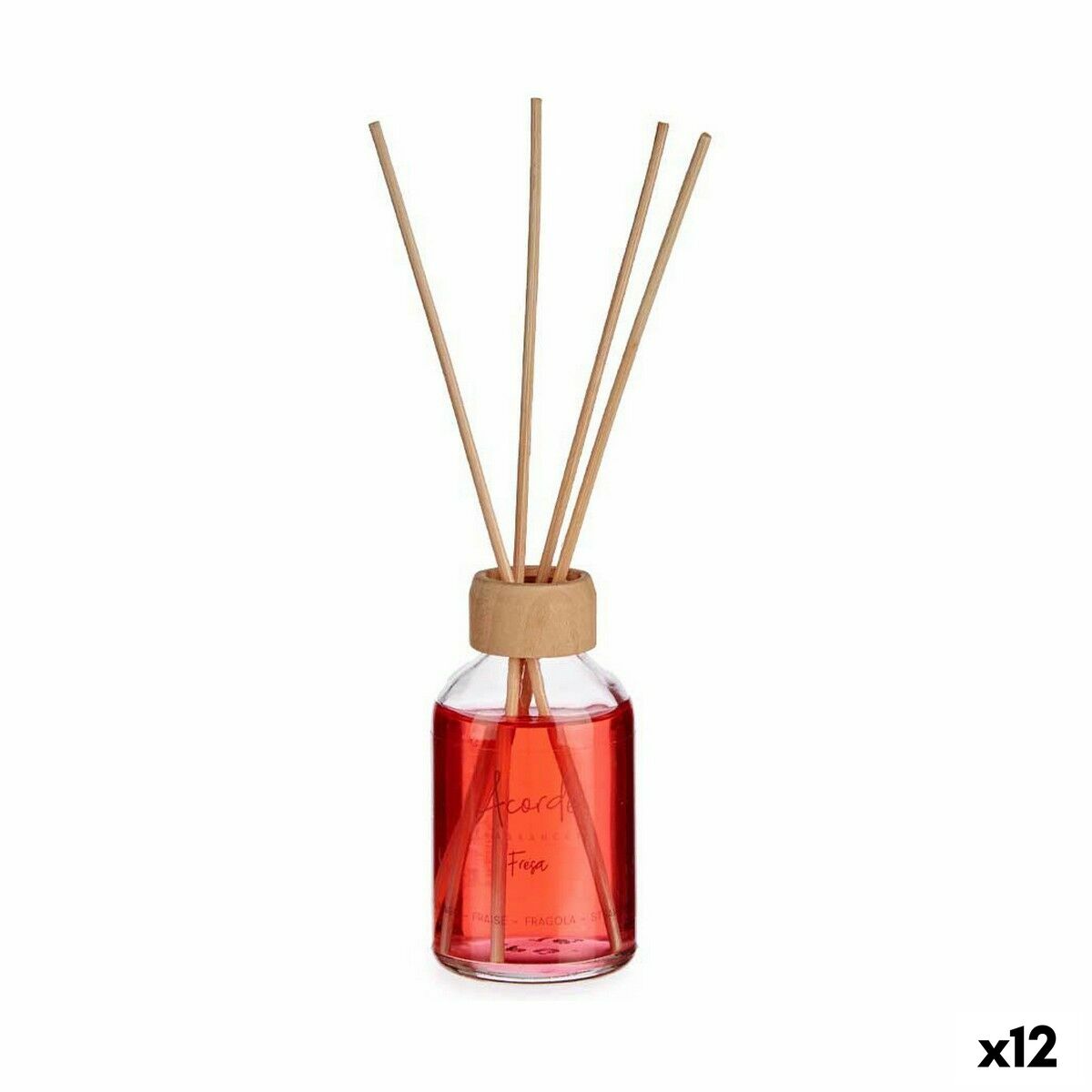 Parfympinnar Acorde Jordgubbe 50 ml (12 antal) - 3