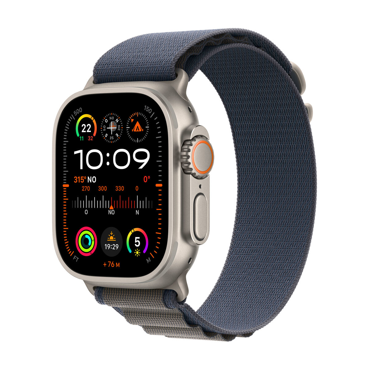 Smartklocka Apple Watch Ultra 2 Blå Gyllene 1,9" 49 mm
