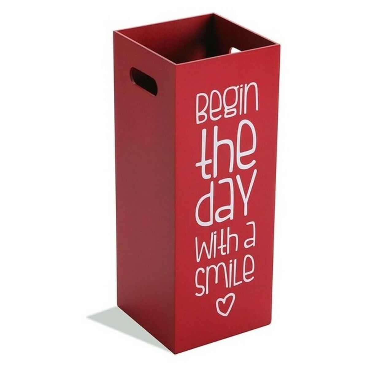 Paraplyställ Versa Begin The Day With a Smile Trä MDF (21 x 53 x 21 cm)