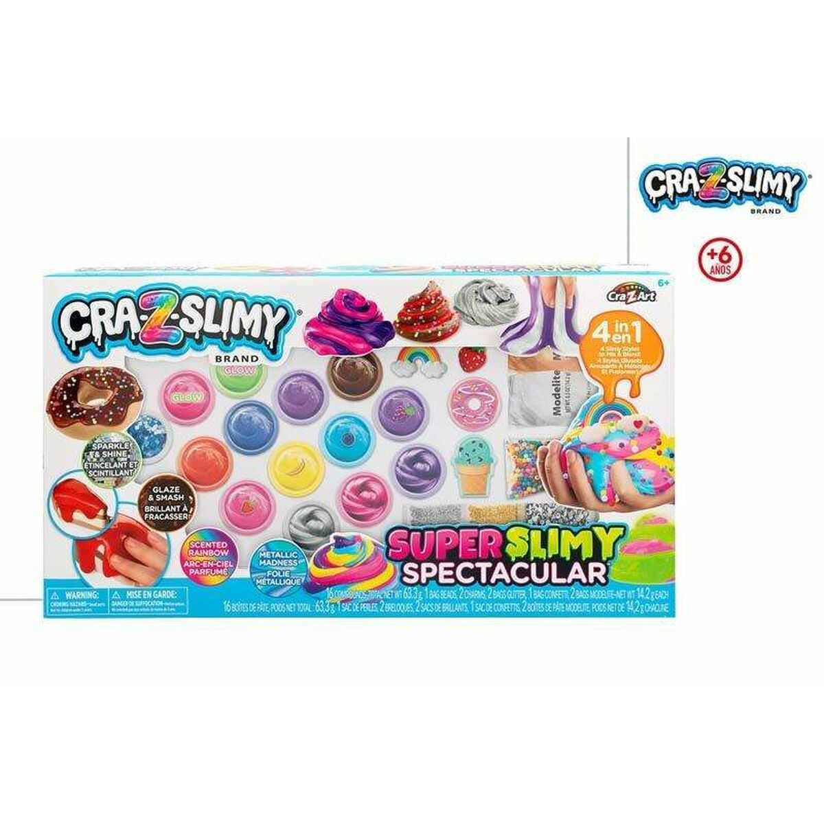 Slime Colorbaby Cra-Z-Slimy 4-i-1 Set - 7