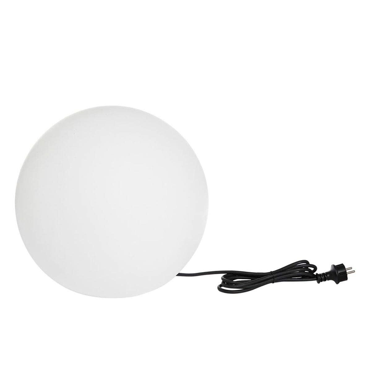 Ljusboll utomhus Lumisky Bobby Vit Ø 60 cm E27