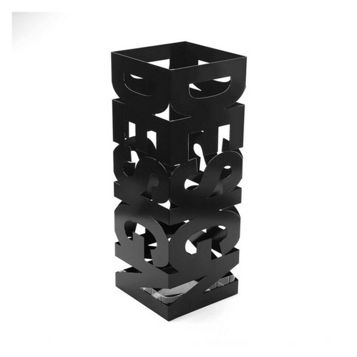 Paraplyställ Versa Design Svart Metall (19 x 52 x 19 cm)
