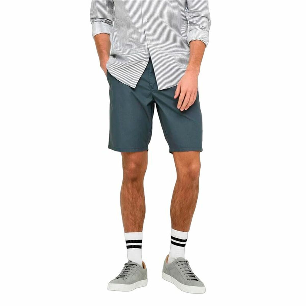 Byxor Only & Sons Onskal Chino 0287 Turbulence Mörkblå - 3