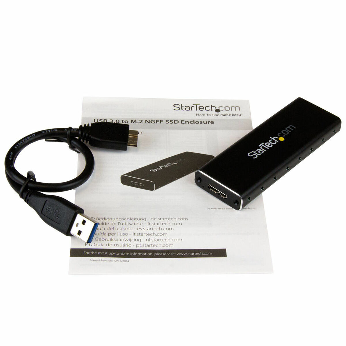 Adapter SSD Startech SM2NGFFMBU33 - 9