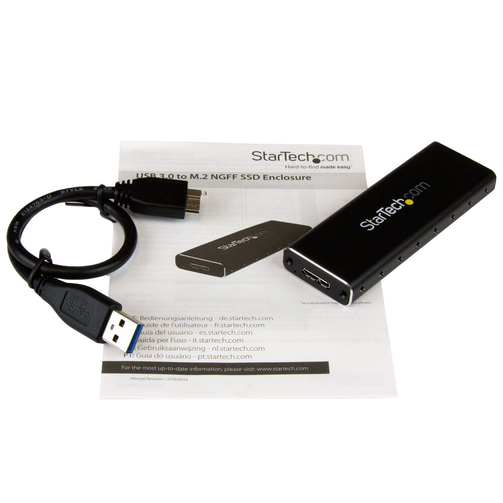 Adapter SSD Startech SM2NGFFMBU33 - 3