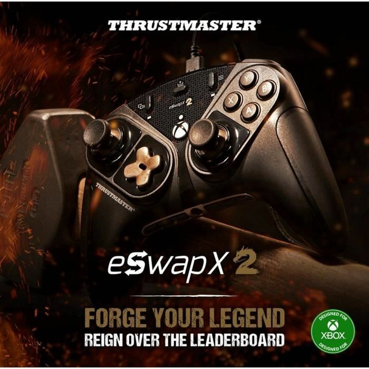 Xbox One fjärrkontroll Thrustmaster 4460265 Svart - 4