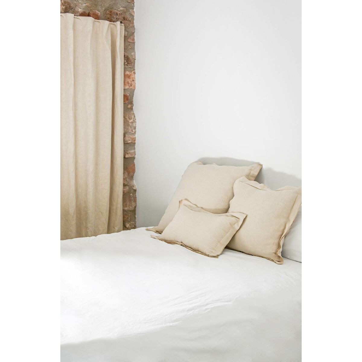 Kudde Home ESPRIT Sand 45 x 45 cm - 2