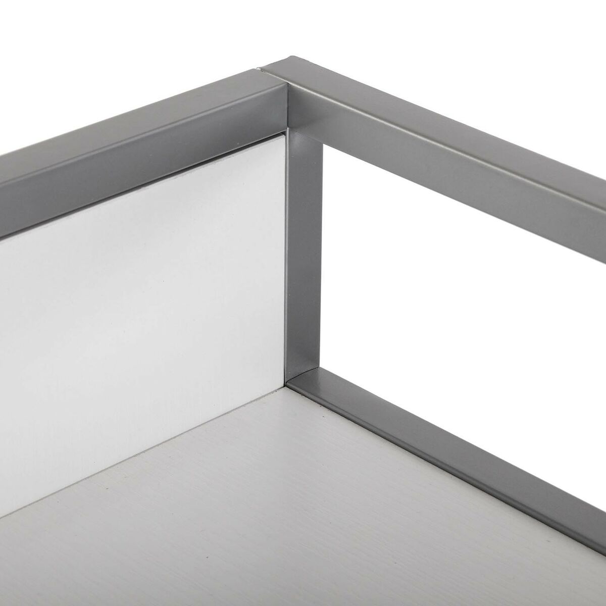 Bokhylla Versa 10330152 Vit Fällbord Metall Trä MDF (60 x 30 x 120 cm) - 4