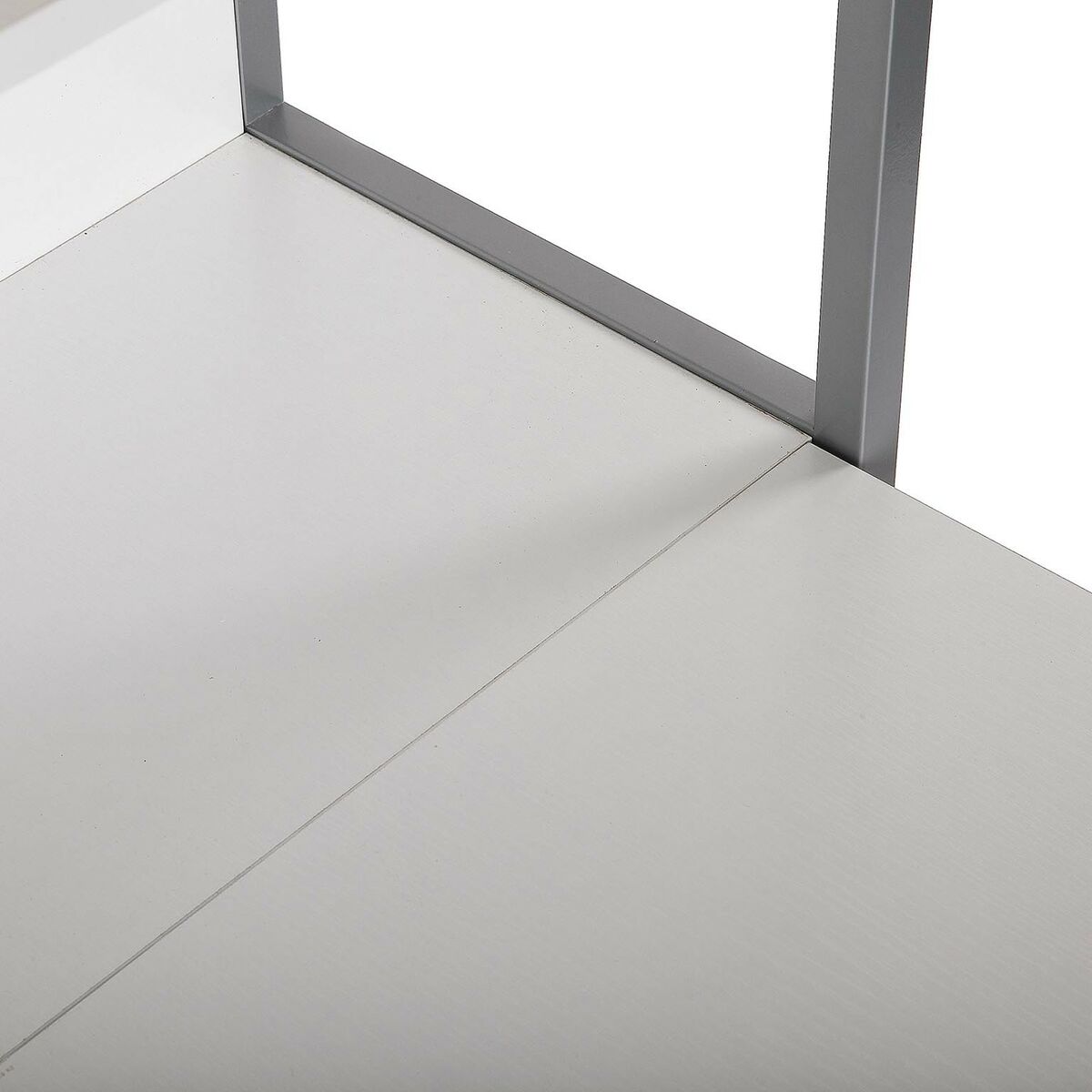 Bokhylla Versa 10330152 Vit Fällbord Metall Trä MDF (60 x 30 x 120 cm) - 3