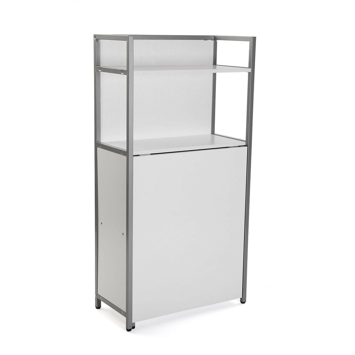 Bokhylla Versa 10330152 Vit Fällbord Metall Trä MDF (60 x 30 x 120 cm) - 2