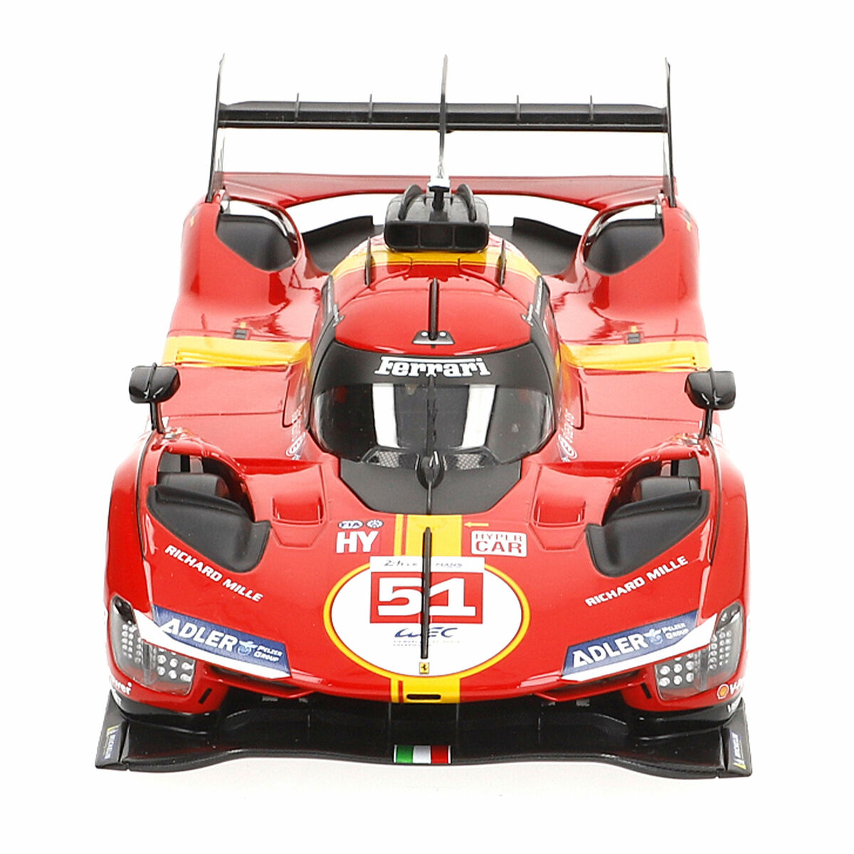 Bil Bburago Ferrari Racing 499 LMH #51 1:18 - 6