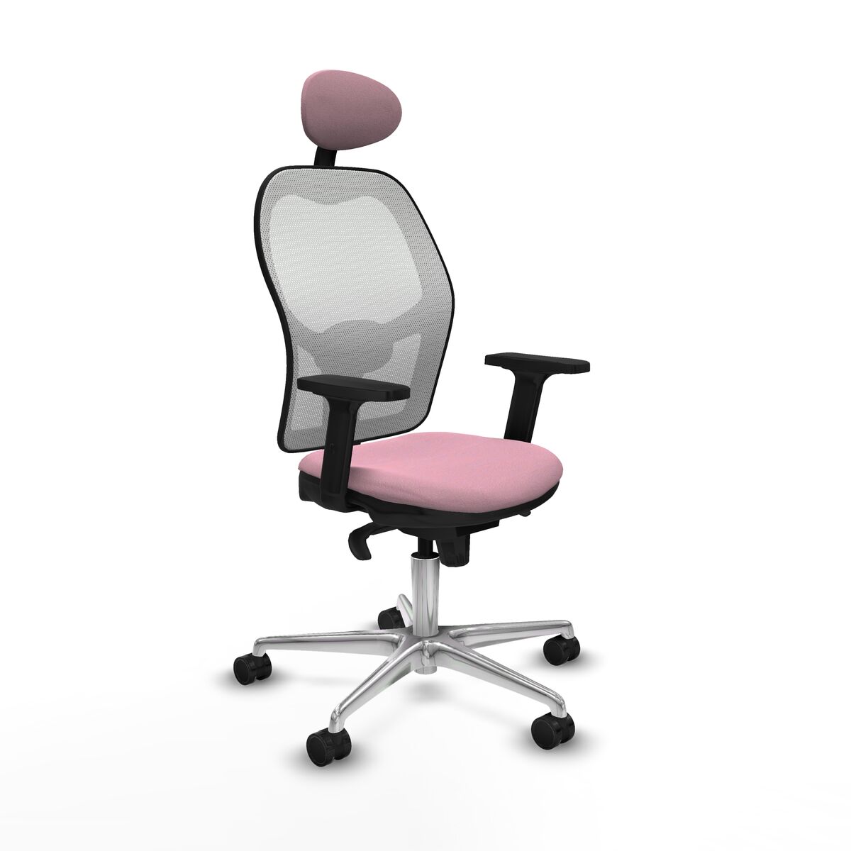 Kontorsstol med nackstöd Piqueras y Crespo 2D086N1 Rosa