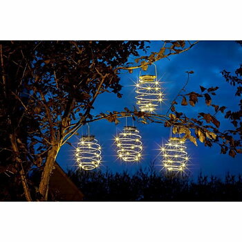 Belysning dekoration Smart Garden Spiralight Grå 4 antal