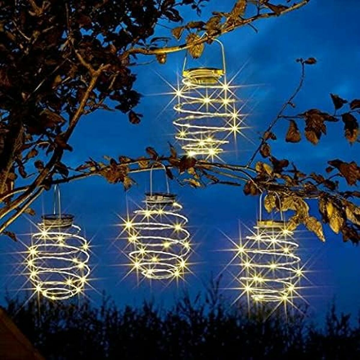 Belysning dekoration Smart Garden Spiralight Grå 4 antal - 5