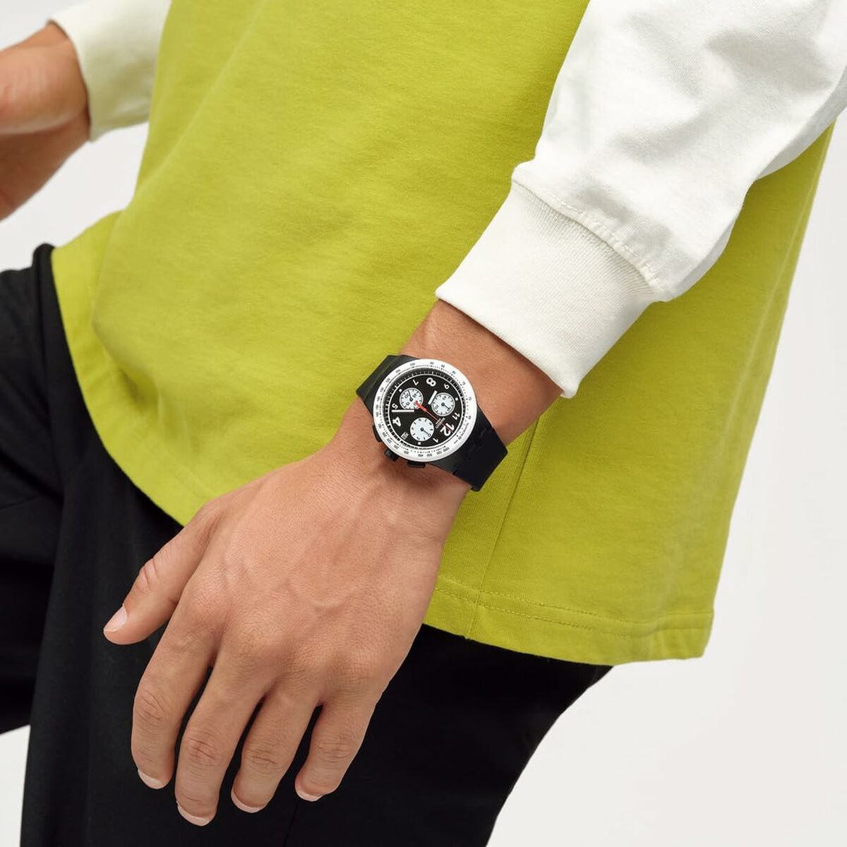 Herrklocka Swatch SUSB420 Svart - 10