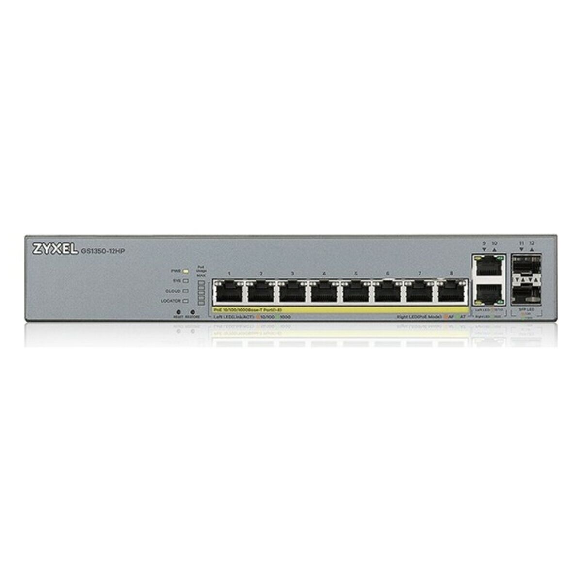 Switch ZyXEL GS1350-12HP-EU0101F 10 Gb 130W - 2