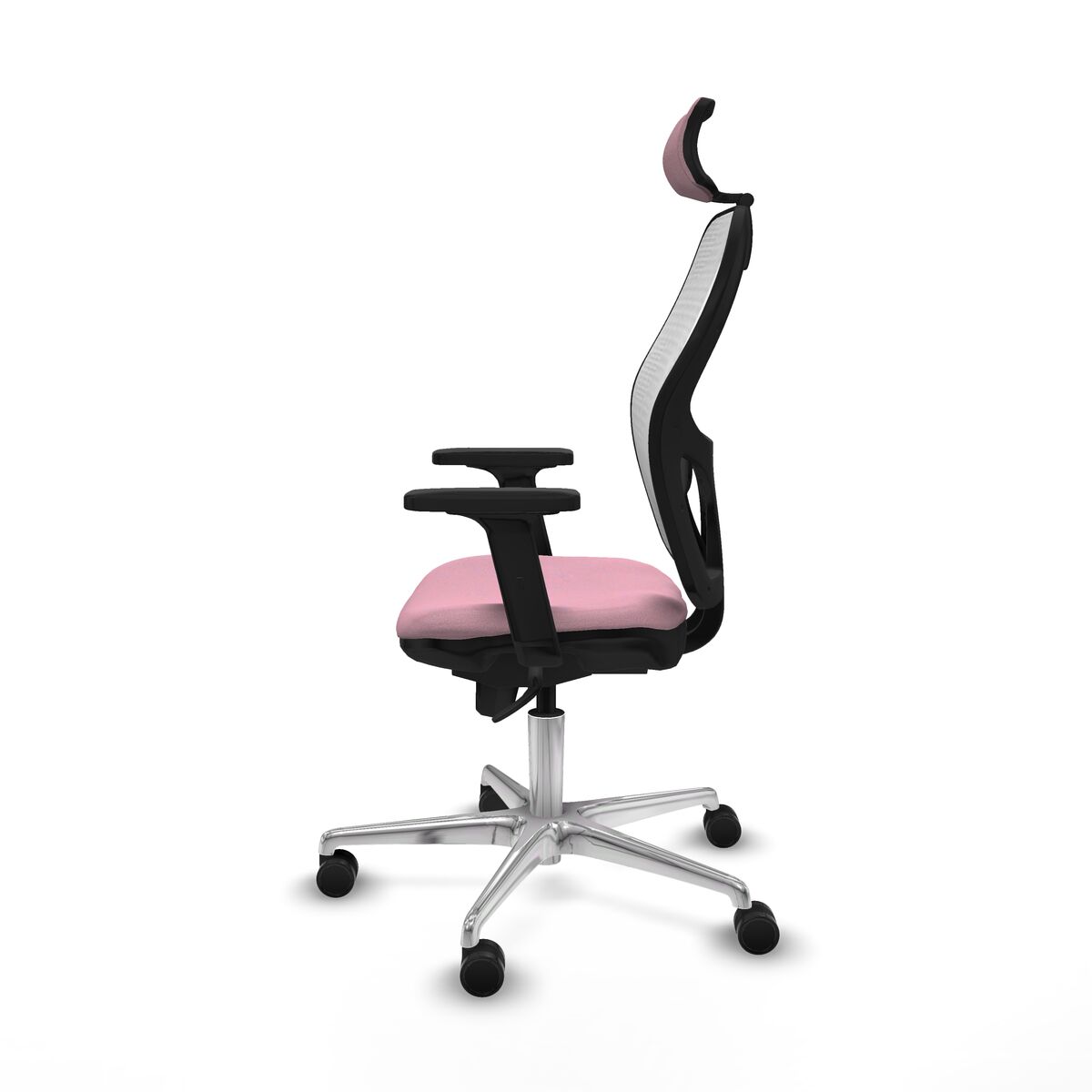 Kontorsstol med nackstöd Piqueras y Crespo 2D086N2 Rosa - 3