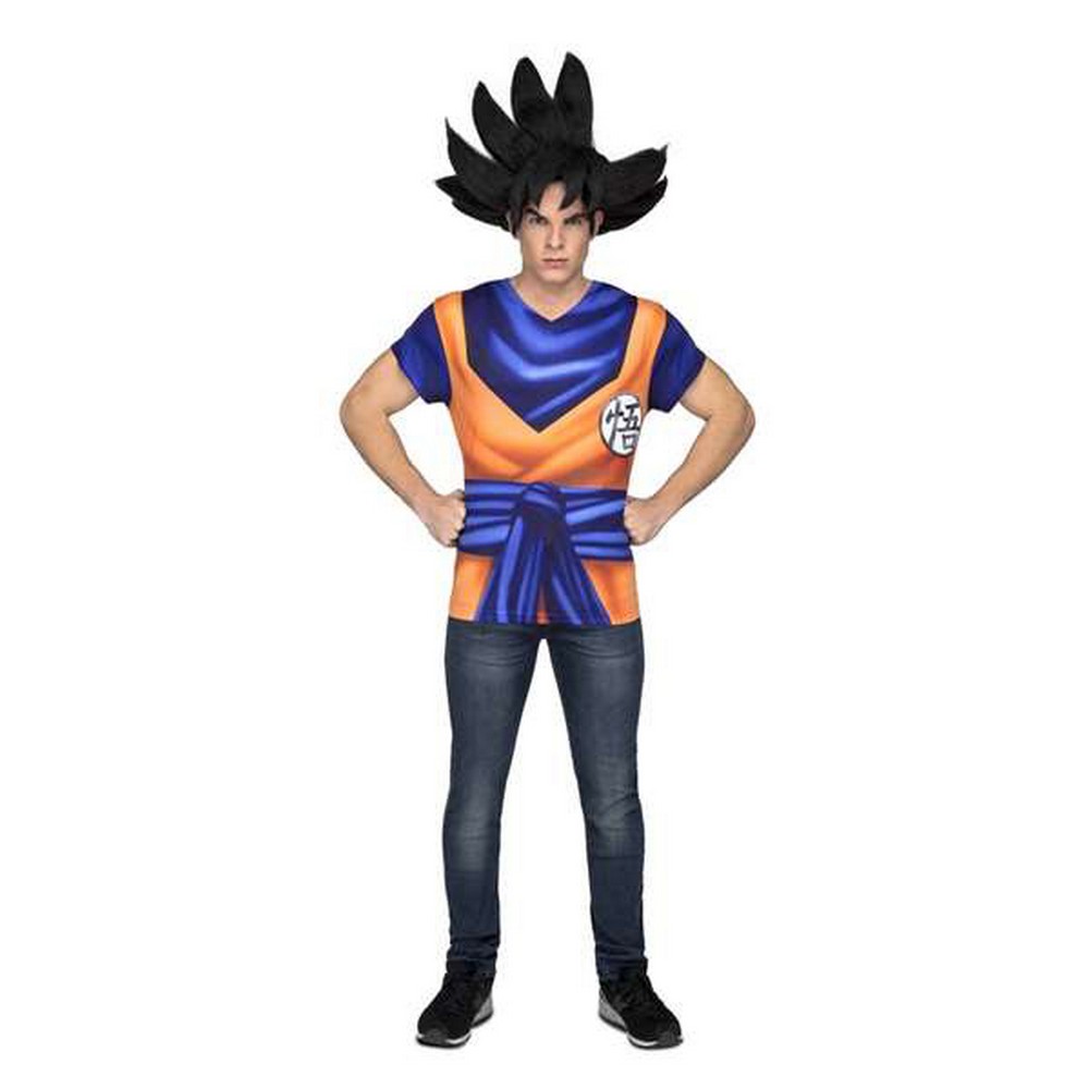 Maskeraddräkt vuxna My Other Me Goku T-shirt