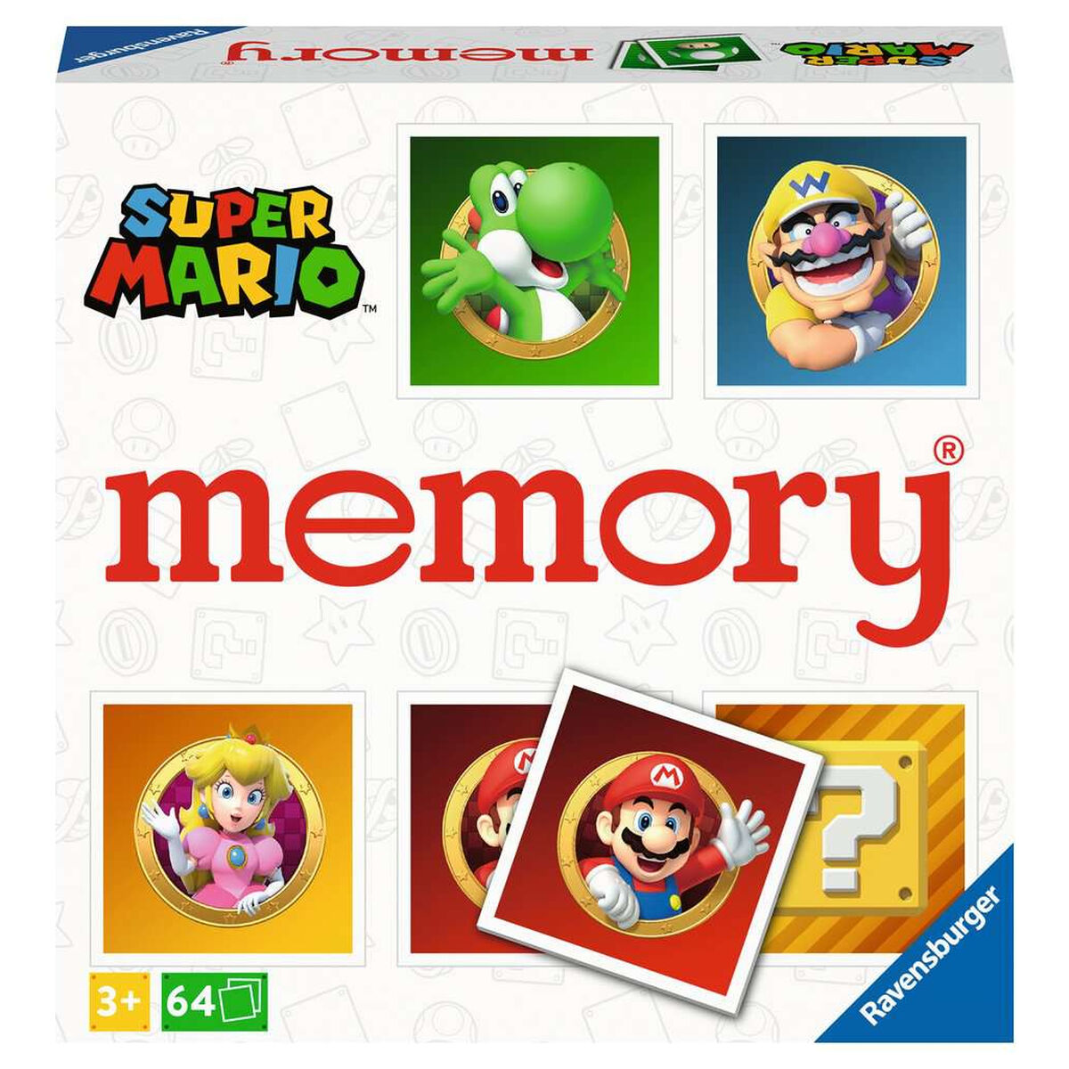 Utbildningsspel Ravensburger Grand Memory - Super Mario Multicolour