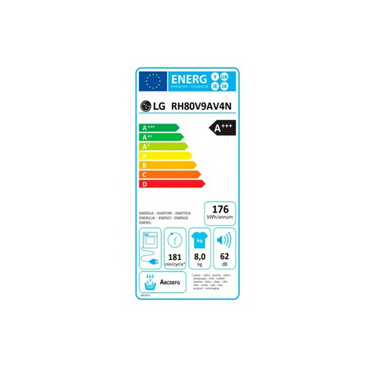 Dryer LG RH80V9AV4N - 2