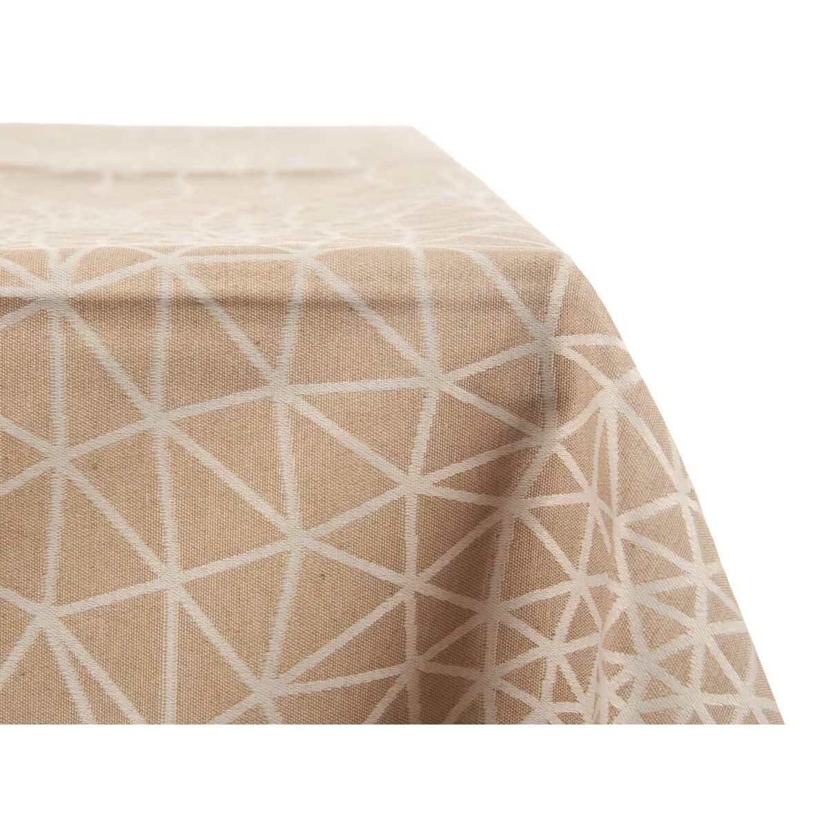 Bordsduk Kinvara Vit Beige Jacquard - 5