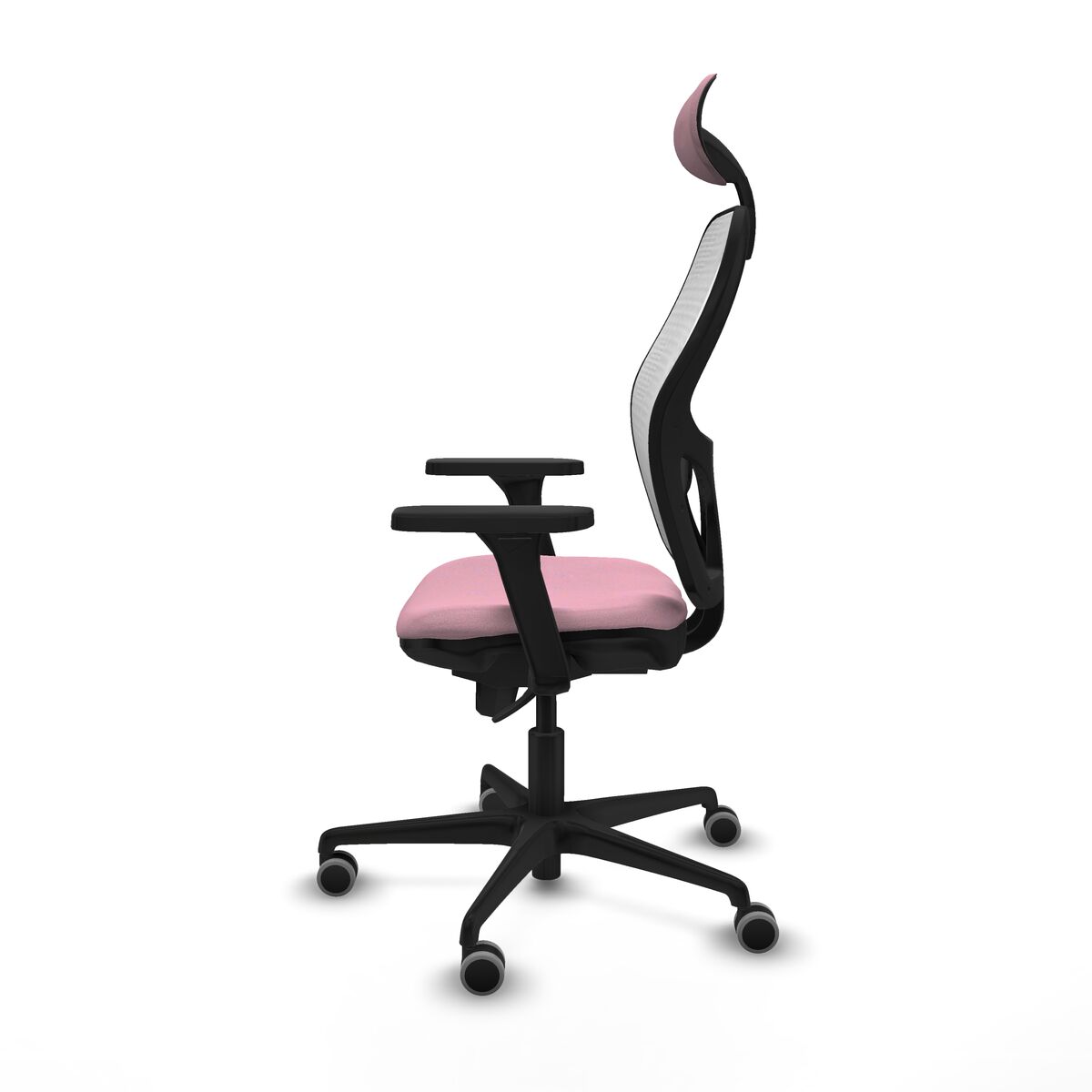 Kontorsstol med nackstöd Piqueras y Crespo 3D036G1 Rosa - 3