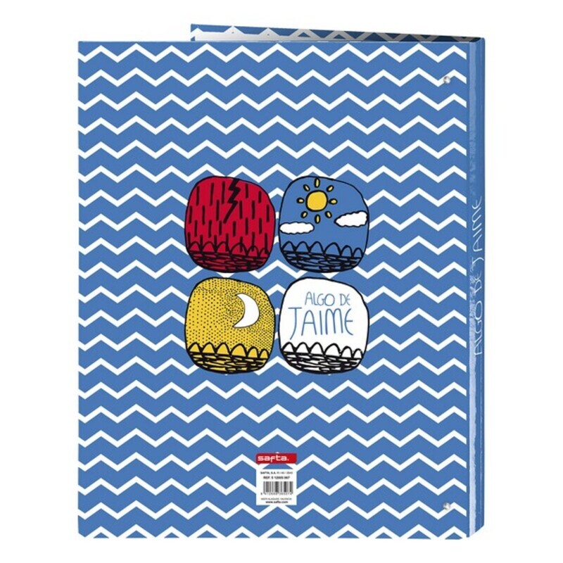 Ringpärm Algo de Jaime Ocean A4 (26.5 x 33 x 4 cm) - 4