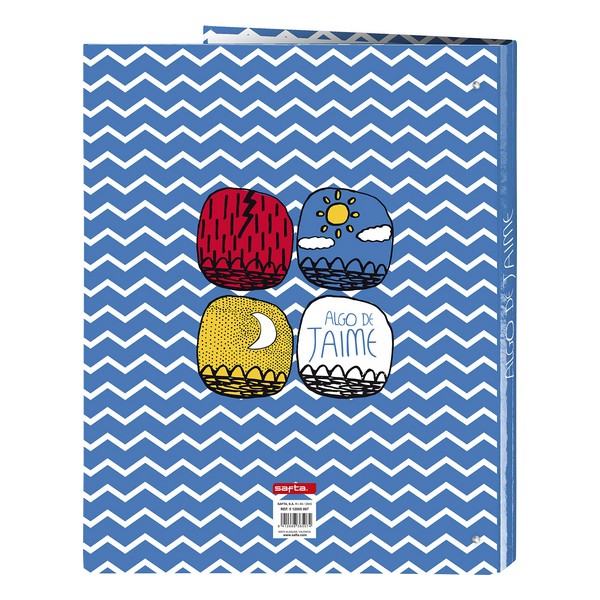 Ringpärm Algo de Jaime Ocean A4 (26.5 x 33 x 4 cm) - 2
